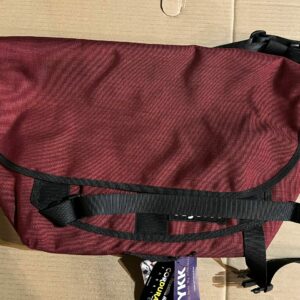 Standard Messenger Bag S - Bordová/Sivá/Čierna