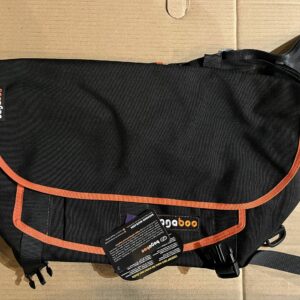 Standard Messenger Bag S - Čierna/Oranžová/Oranžová